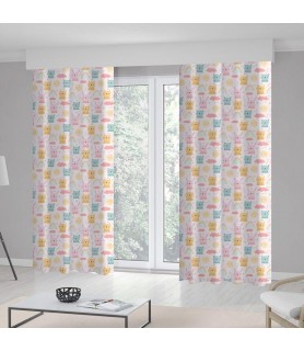 Background (drapes) Curtains Printed Home Textile code  21065