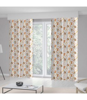 Background (drapes) Curtains Printed Home Textile code  21066