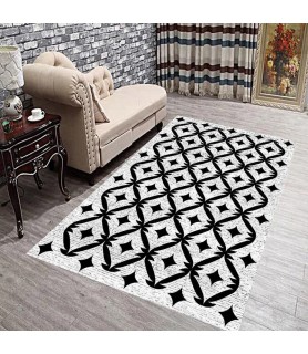 Geometric Modern Patterned Digital Printed Carpet