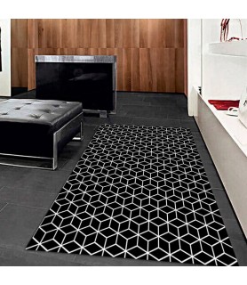 Geometry Patterned Digital Printed Carpet